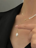 Kshmir Irregular Freshwater Pearl Adjustable Necklace