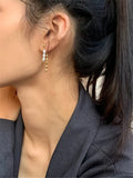 Kashmir Freshwater Pearl Tassel Earrings Feminine Jewelry
