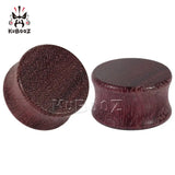 Kubooz Wood Ear Plugs Tunnels Body Piercing Jewelry Earring Expanders