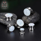 Kubooz Stainless Steel Ear Piercing Plugs Body Jewelry