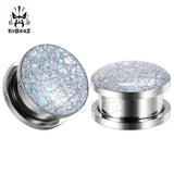 Kubooz Stainless Steel Ear Piercing Plugs Body Jewelry