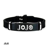 JoJo's Bizarre Adventure Bracelet Couples Jewelry Stainless Silver Bracelet