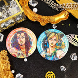Jotaro Kujo Enamel Pin Jojo's Bizarre Adventure Couple Wedding Badge
