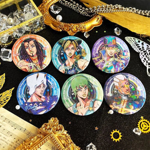 Jotaro Kujo Enamel Pin Jojo's Bizarre Adventure Couple Wedding Badge