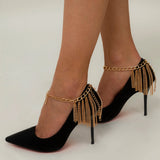 Multilayer Chain High Heel Anklet Foot Jewelry Gift