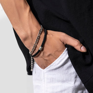 Punk Vintage Multilayer Bracelets for Men Women