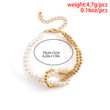 Pearl Beaded Bracelet for DIY Jewelry Women Men