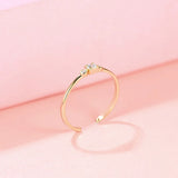 Bohemian 925 Silver Rings for Women Adjustable Ring Wedding