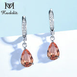 Diaspore Gemstone Clip Earrings 925 Sterling Silver Wedding Jewelry
