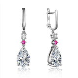 Diaspore Gemstone Clip Earrings 925 Sterling Silver Wedding Jewelry