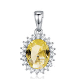 Real 925 Sterling Silver Pendant Earrings Wholesales Gift