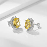 925 Sterling Silver Sultanite Stud Earrings for Women