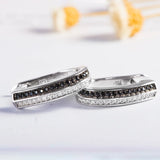 925 Sterling Silver Clip Earrings Spinel Gemstone Female Gift