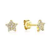 Tanzanite Stud Earrings, 925 Silver Emerald Morganite Cut