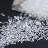Kuololit D/VVS1 Loose Moissanite 0.8-3.0mm Round Brilliant Cut for Jewelry