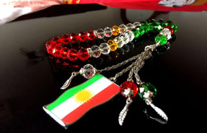 Kurdish Necklace Flag Prayer Beads Rosary Koerdische Tasbih Kurdistan Phone Case