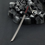 Ichigo Sword Keychain Bleach Cosplay Accessories Toushirou Katana Bag Charm Toy