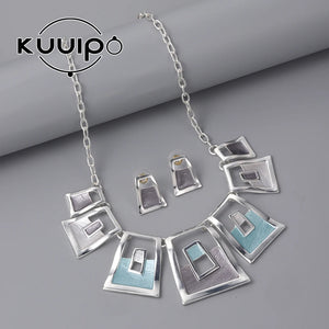Kuuipo Vintage Bohemian Chain Collar Choker Necklace for Women