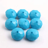 Kwoi Vita' 22MM Acrylic Rondelle Beads 80pcs DIY Chunky Bracelet Necklace Making