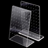 Clear Acrylic Earring Holder Display Stand Organizer