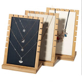 L-shaped Necklace Jewelry Display Rack Organizer Detachable Jewelry Packaging
