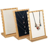 L-shaped Necklace Jewelry Display Rack Organizer Detachable Jewelry Packaging