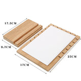 L-shaped Necklace Jewelry Display Rack Organizer Detachable Jewelry Packaging