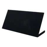 L-type Dust-proof Necklace Display Stand Flannel Collection Organizer for Dorm