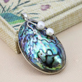 Abalone Seashell Pendant for Women Jewelry DIY