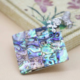 Hot Colour Abalone Puzzle Seashells Crafts Plants Pendant