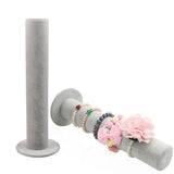Velvet Jewelry Stand Rack Bracelet Watch Hair Display Holder Organizer
