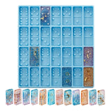 5 Pcs Dominoes Epoxy Resin Mold DIY Crafts Silicone Mould