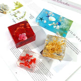 L5YA 8 Pcs Dried Flower Specimen Epoxy Resin Mold Silicone Mould DIY Crafts