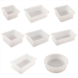 L5YA 8 Pcs Dried Flower Specimen Epoxy Resin Mold Silicone Mould DIY Crafts