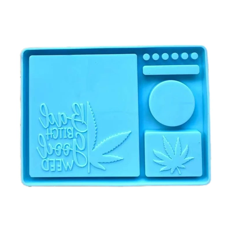 Maple Leaf Silicone Resin Mold for Large Serving Board