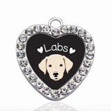 Lab Lover Circle Charm DIY Jewelry Accessories for Necklace & Bracelets