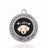 Lab Lover Circle Charm DIY Jewelry Accessories for Necklace & Bracelets