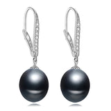 LACEY Fresh Water Pearl Clip Earrings,925 Silver Natural Pearl Earring