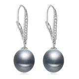 LACEY Fresh Water Pearl Clip Earrings,925 Silver Natural Pearl Earring