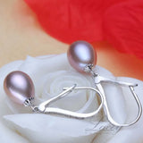 LACEY Fresh Water Pearl Clip Earrings,925 Silver Natural Pearl Earring