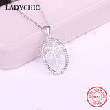 925 Silver Palm Tree Pendant Necklace Women Fine Jewelry