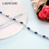 Green Zircon Crystal Bracelet - Wedding Jewelry Women Bangle