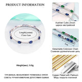 Green Zircon Crystal Bracelet - Wedding Jewelry Women Bangle