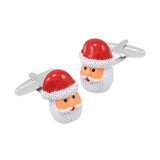 Santa Claus Cufflinks for Men Women