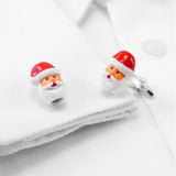 Santa Claus Cufflinks for Men Women