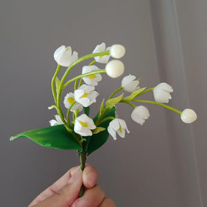 Resin Lily Of The Valley Hair Sticks Wedding Headpieces