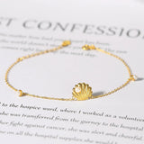 925 Silver Bracelet Freshwater Pearl Shell 14K Plated Fine Jewelry Gift