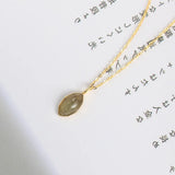 925 Silver Necklace African Labradorite Gemstone Pendant 14K Plated Jewelry