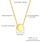 925 Silver Necklaces For Women Chain Choker NL020