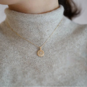 925 Silver Pendant Necklace Women Moonstone Fine Jewelry